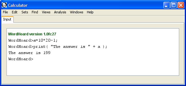 Calculating a simple expression